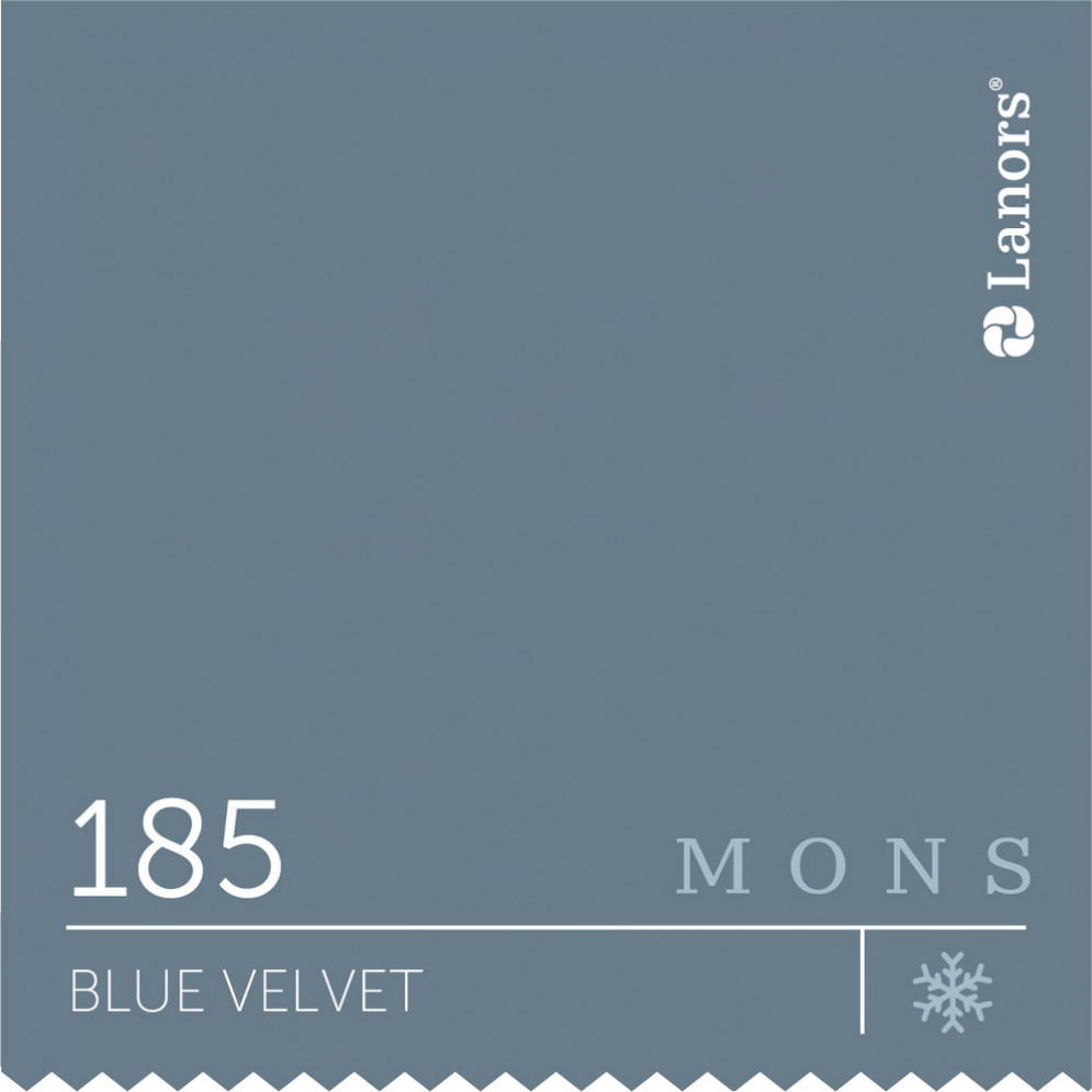 Краска Lanors Mons «Blue Velvet» (Синий бархат), 185